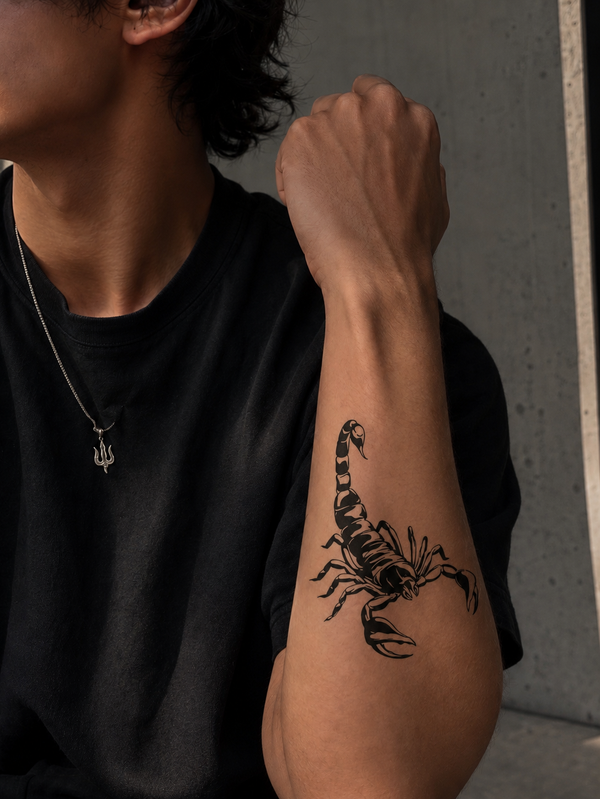 Toxic Scorpion Tattoo