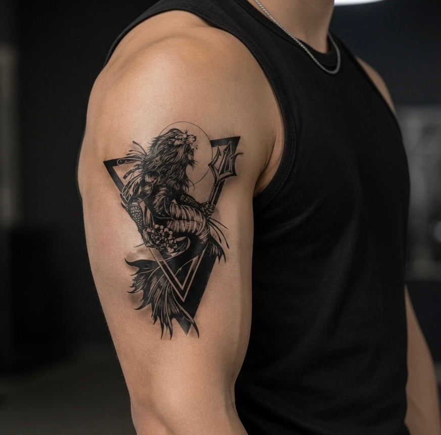 Titan Lion Tattoo