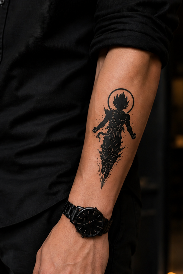 Dark Saiyan Tattoo