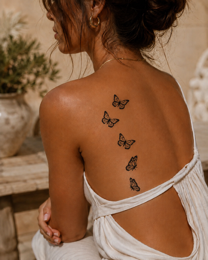 Flying Butterflies